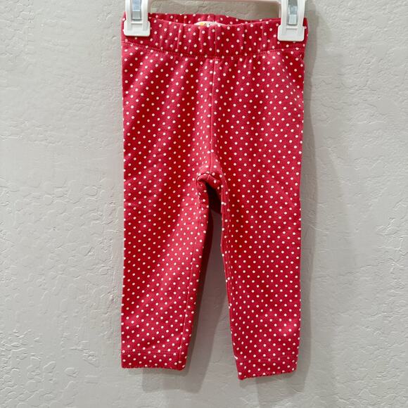 Mini Boden Other - Baby Boden Hot Pink Polka Dot Leggings
